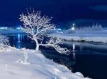 Silence of the frozen night!!